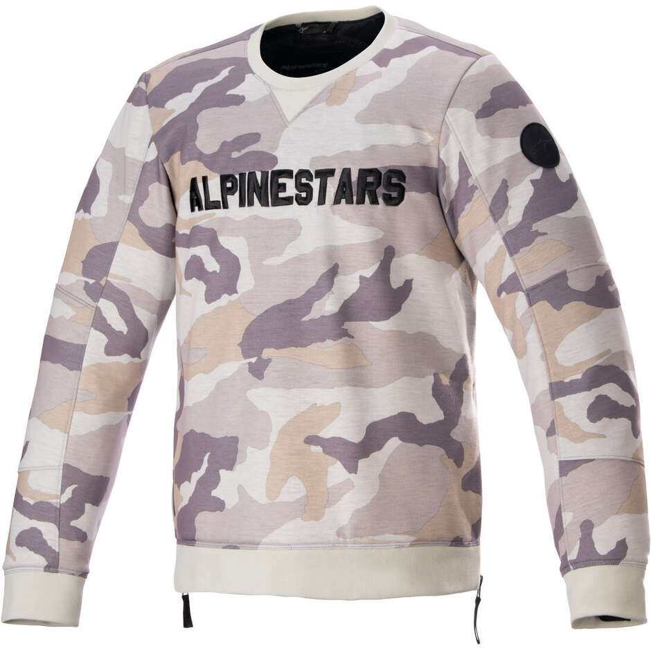 Alpinestars LEGIT CREW FLEECE Sweat-shirt décontracté gris camouflage