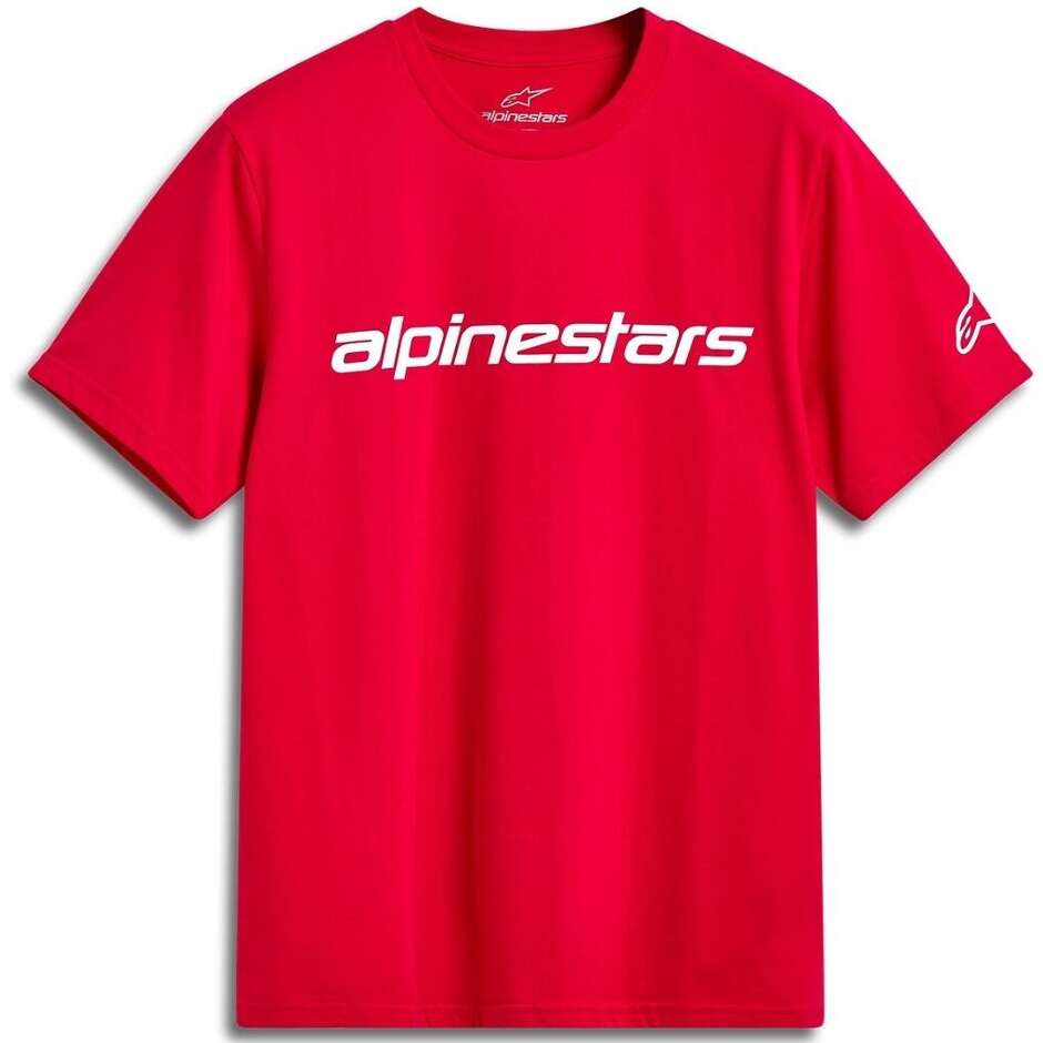 Alpinestars LINEAR WORDMARK 2.0 CSF Jersey Rot/Weiß