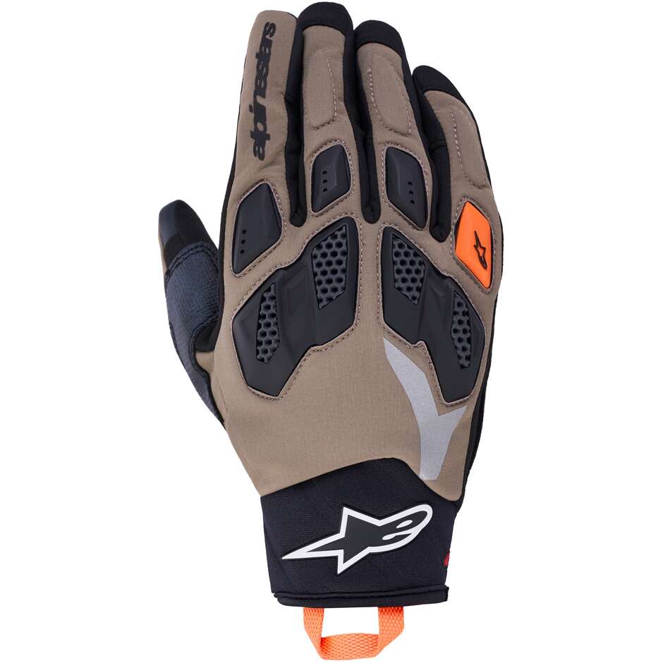 Alpinestars MAXDURA DRYSTAR GLOVES Black Walnut Adventure Motorcycle Gloves