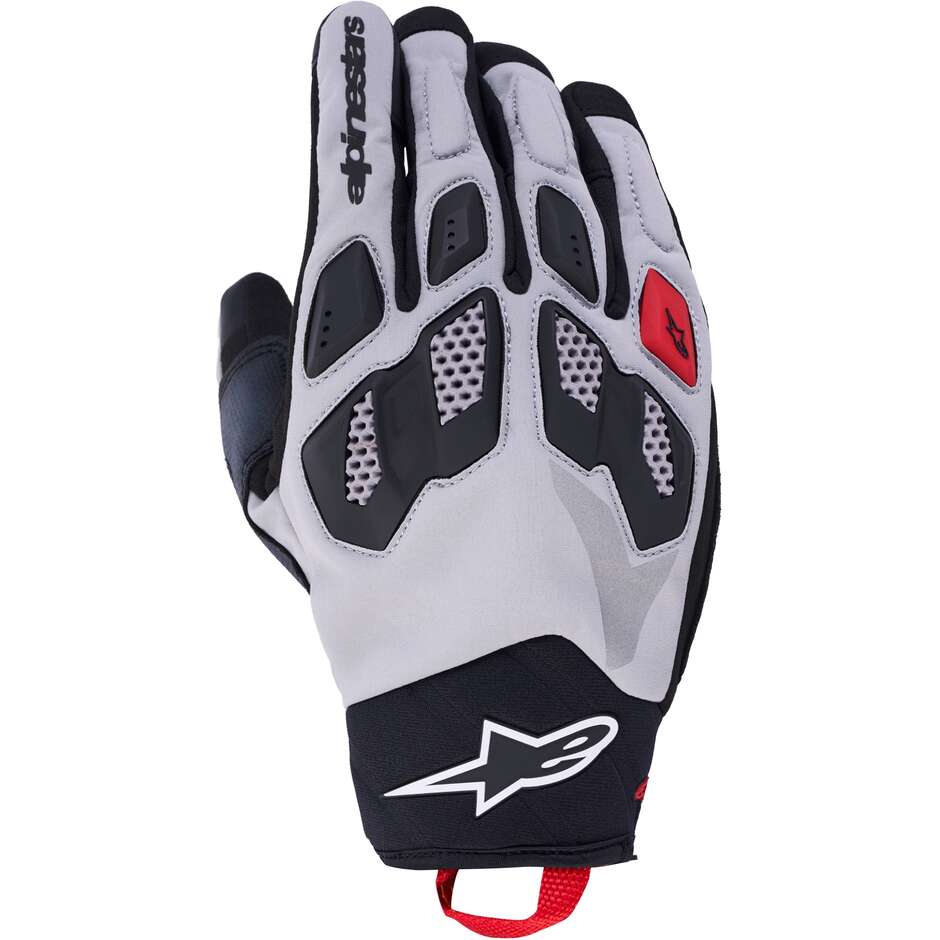 Alpinestars MAXDURA DRYSTAR Handschuhe Adventure Motorradhandschuhe Medium Grau Schwarz