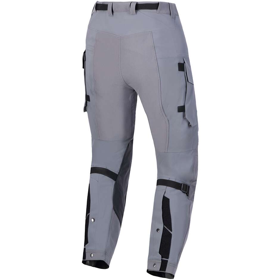 Alpinestars MAXDURA DRYSTAR XF LAMINIERTE HOSE Dunkelgrau Schwarz Adventure Motorradhose