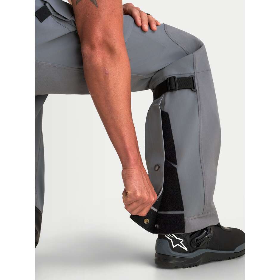 Alpinestars MAXDURA DRYSTAR XF LAMINIERTE HOSE Dunkelgrau Schwarz Adventure Motorradhose