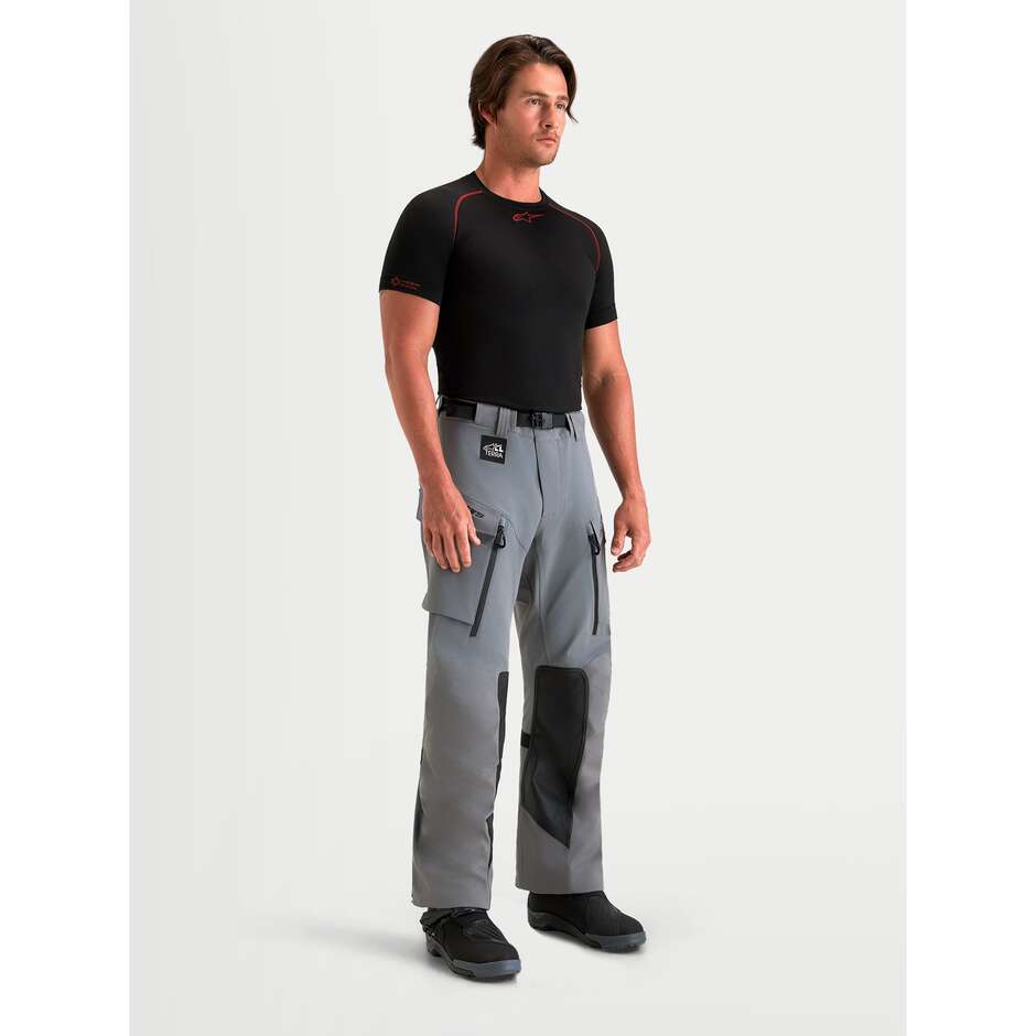 Alpinestars MAXDURA DRYSTAR XF LAMINIERTE HOSE Dunkelgrau Schwarz Adventure Motorradhose