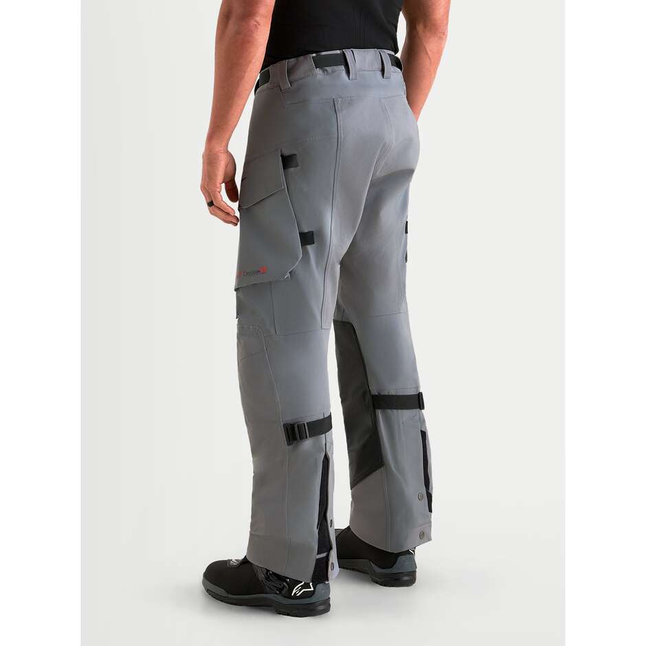 Alpinestars MAXDURA DRYSTAR XF LAMINIERTE HOSE Dunkelgrau Schwarz Adventure Motorradhose