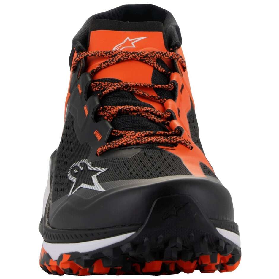 Alpinestars META XR V2 Motorcycle Shoes Black Orange White