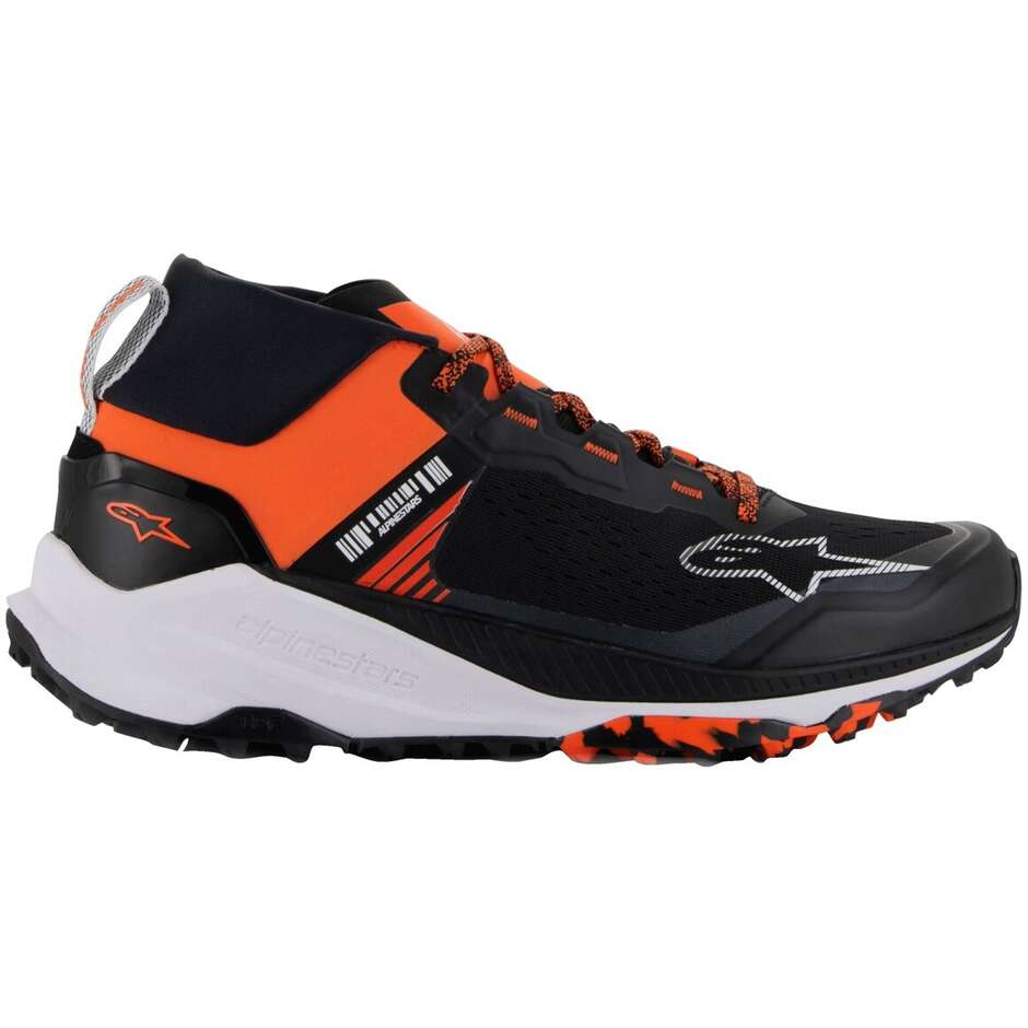Alpinestars META XR V2 Motorcycle Shoes Black Orange White