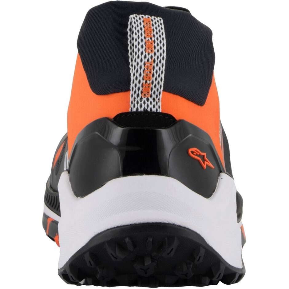 Alpinestars META XR V2 Motorcycle Shoes Black Orange White