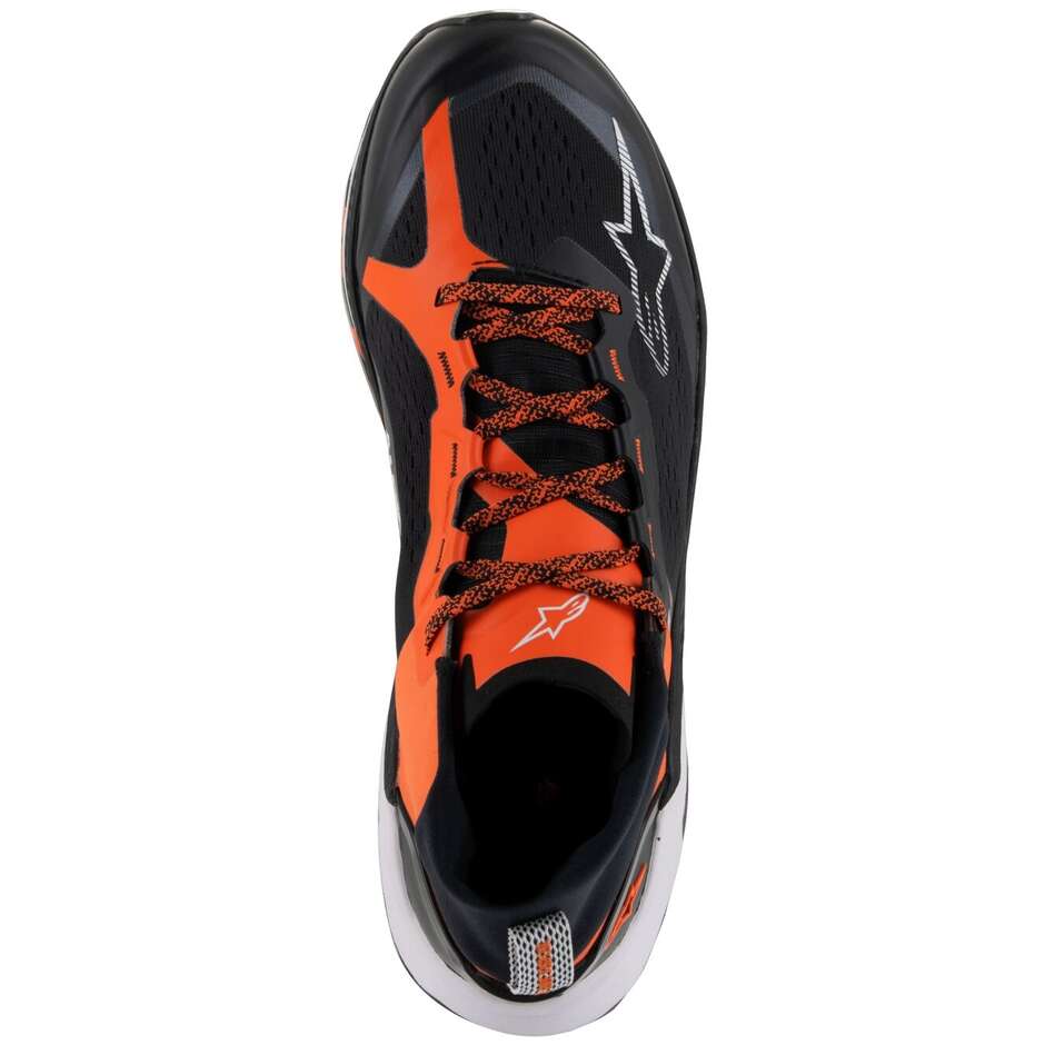 Alpinestars META XR V2 Motorcycle Shoes Black Orange White