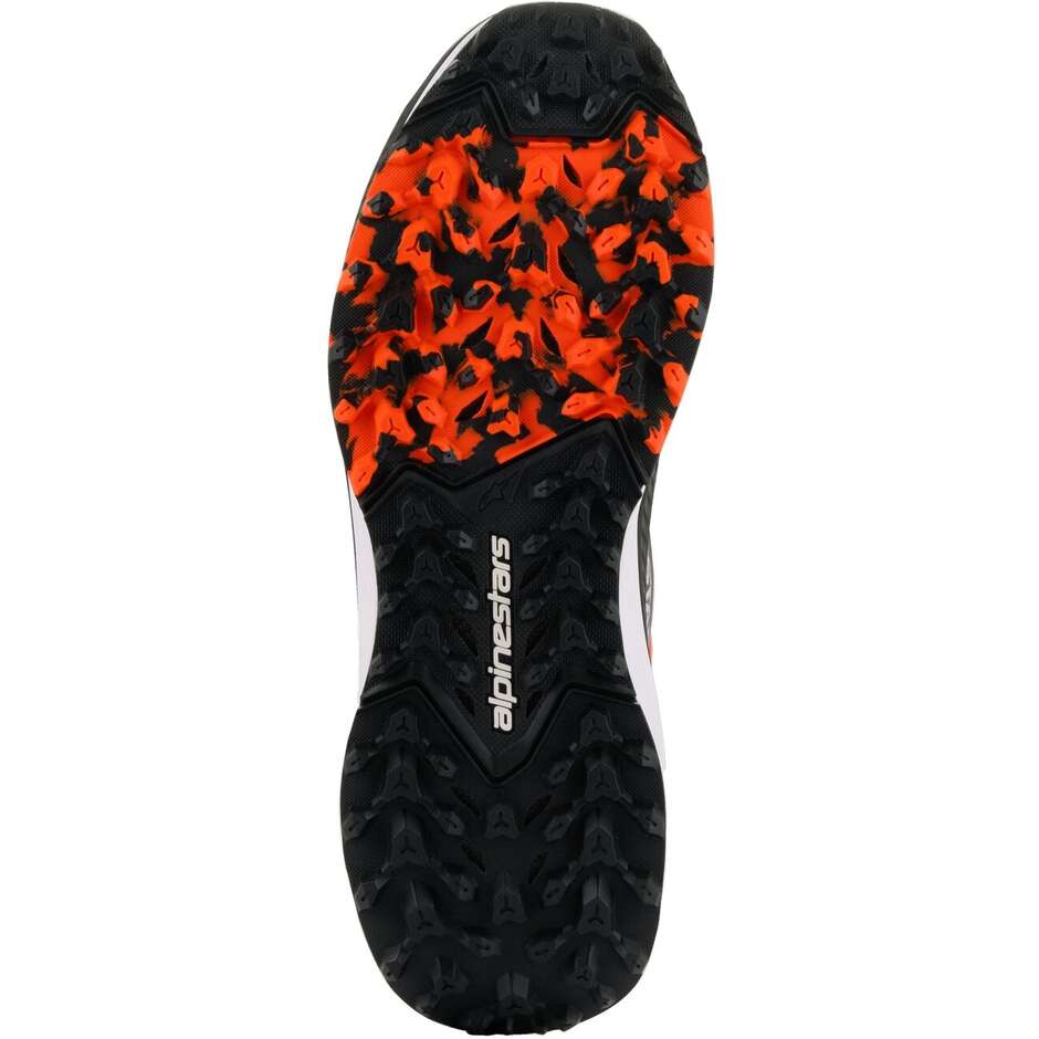 Alpinestars META XR V2 Motorcycle Shoes Black Orange White