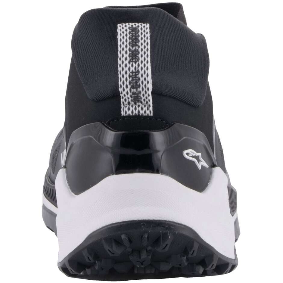 Alpinestars META XR V2 Motorcycle Shoes Black White Dark Grey
