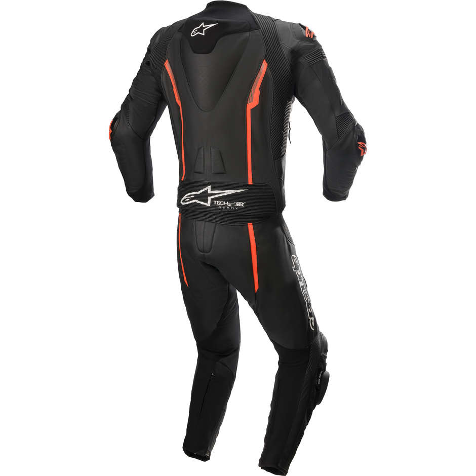 Alpinestars MISSILE V2 2pc Divisible Motorcycle Suit Black Red Fluo