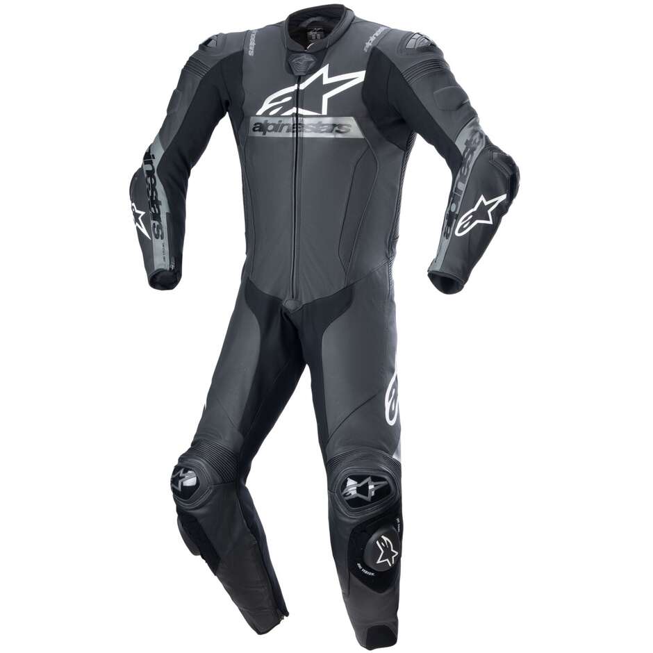 Alpinestars MISSILE V2 WARD 1PC One Piece Motorcycle Suit Black Grey