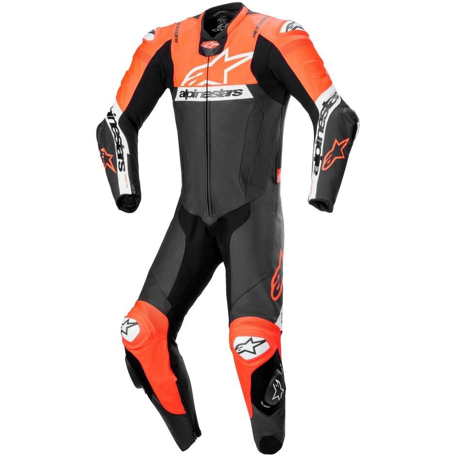 Two Piece Suit Tuta Alpinestars Orbiter Leather Suit Tuta