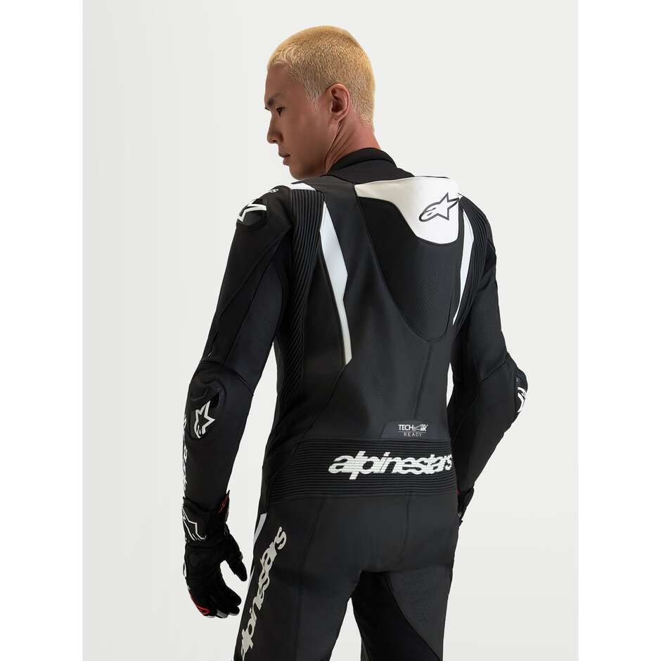 Alpinestars Missile V3 Leather Suit 1-Piece Black/White