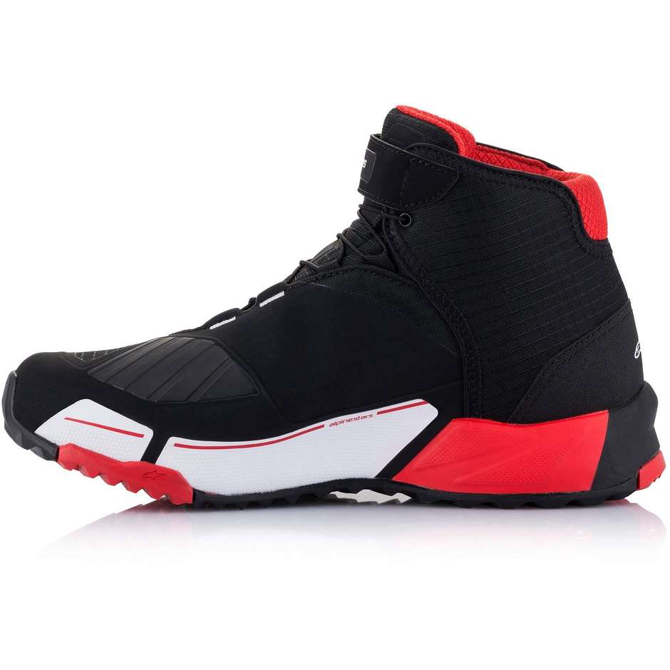 Alpinestars MM93 CR-X DRYSTAR Casual Motorcycle Shoes Black Red White
