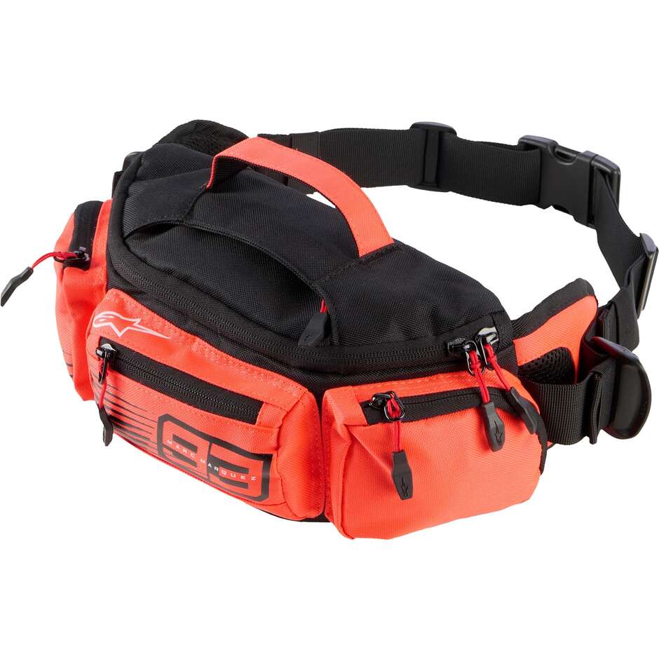 Alpinestars MM93 Hüfttasche Schwarz Fluoreszierendes Rot