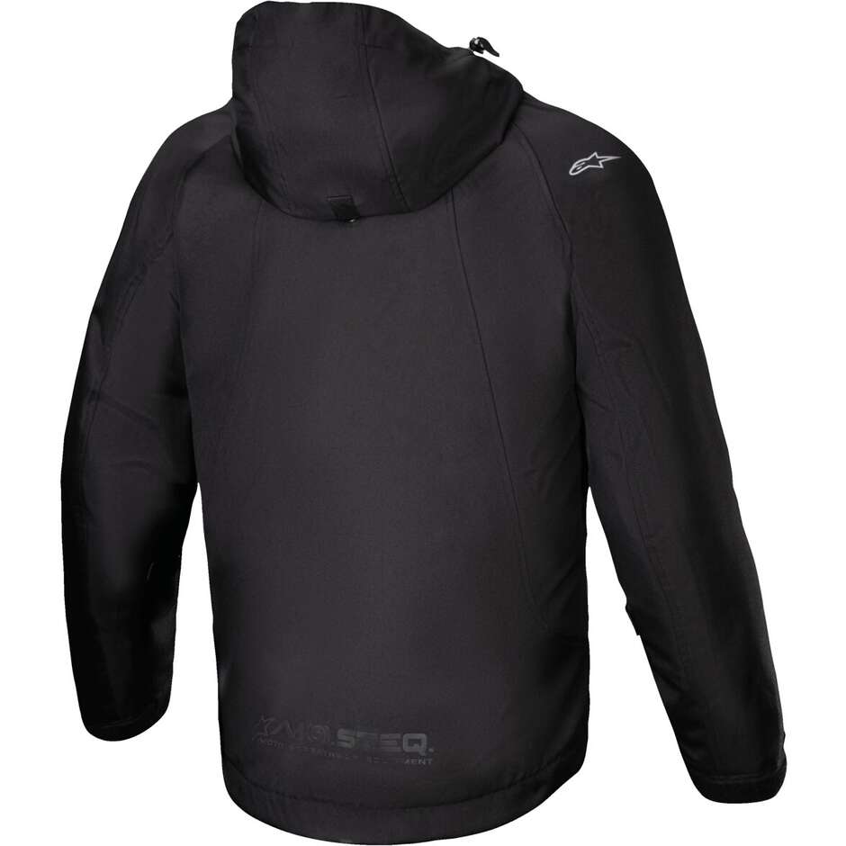 Alpinestars MORUSH WP PARKA Fabric Motorcycle Jacket Black