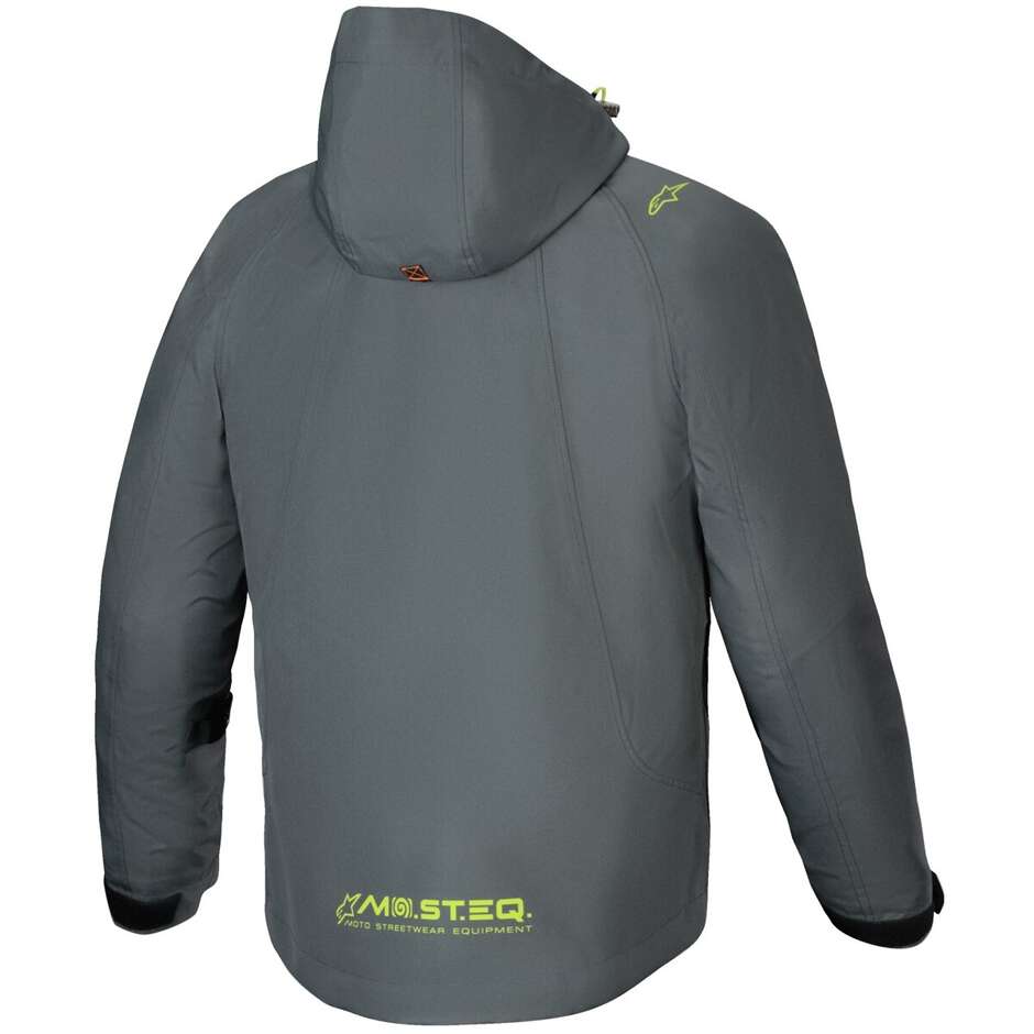 Alpinestars MORUSH WP PARKA Veste de moto en tissu gris urbain