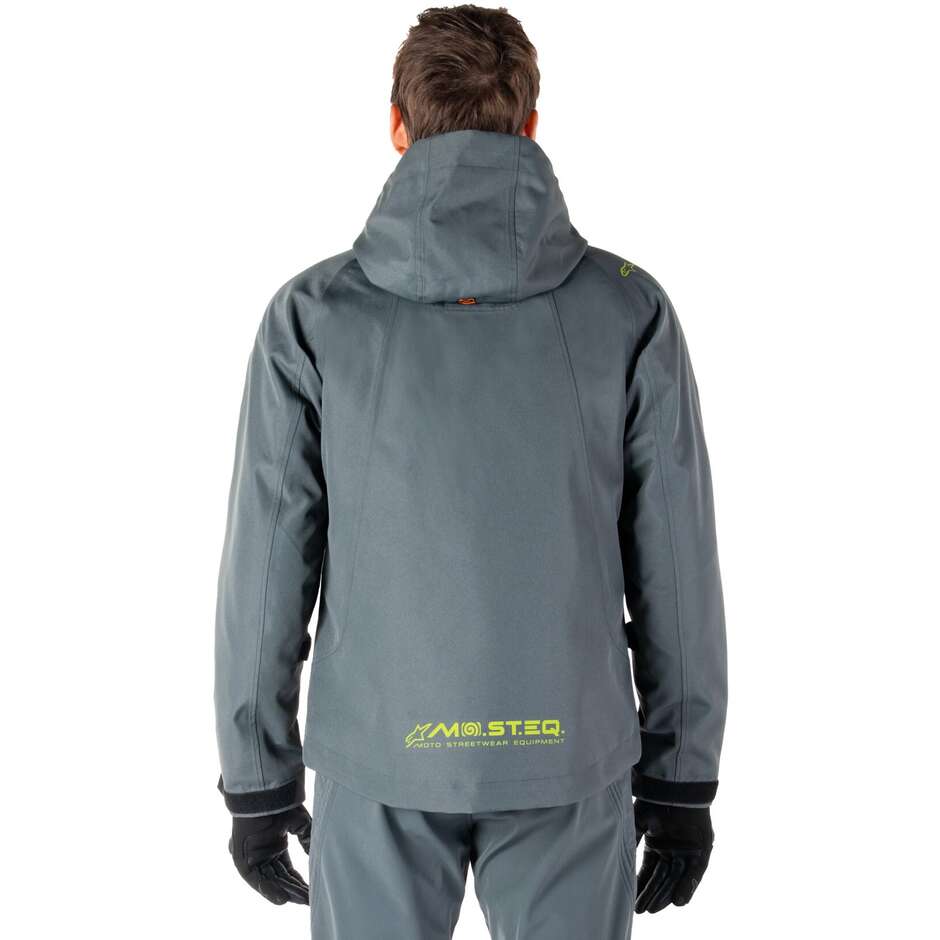 Alpinestars MORUSH WP PARKA Veste de moto en tissu gris urbain