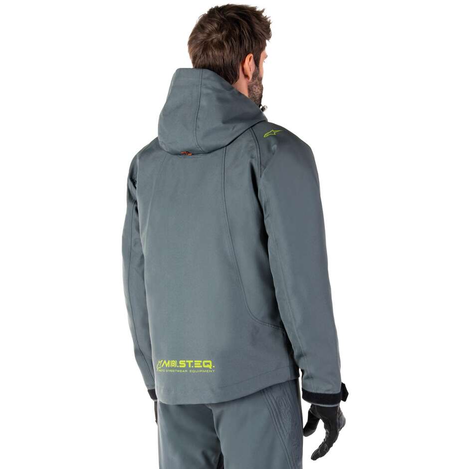 Alpinestars MORUSH WP PARKA Veste de moto en tissu gris urbain
