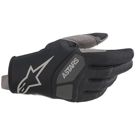 Alpinestars Moto Cross Enduro Handschuh Thermo Shielder Schwarz