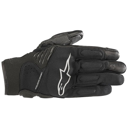 Alpinestars Moto FASTER Black Leather Women's Gloves