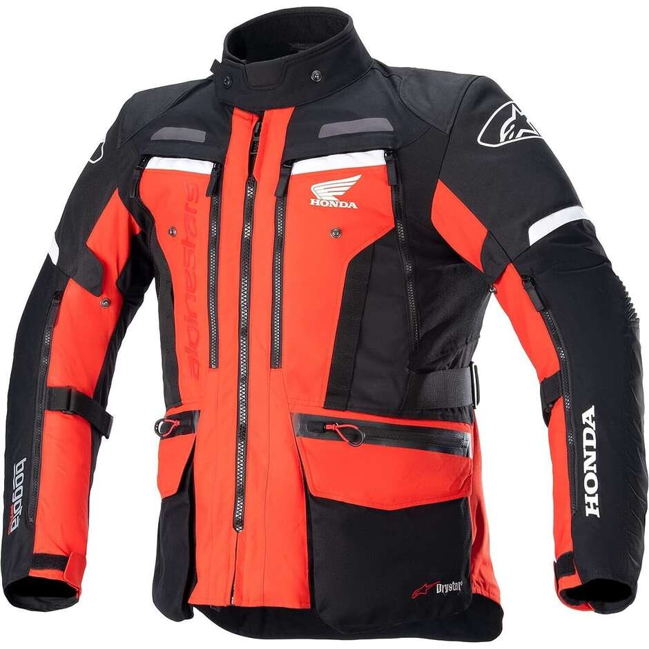 Alpinestars Motorcycle Jacket Alpinestars HONDA BOGOTA 'PRO DRYSTAR Black Red