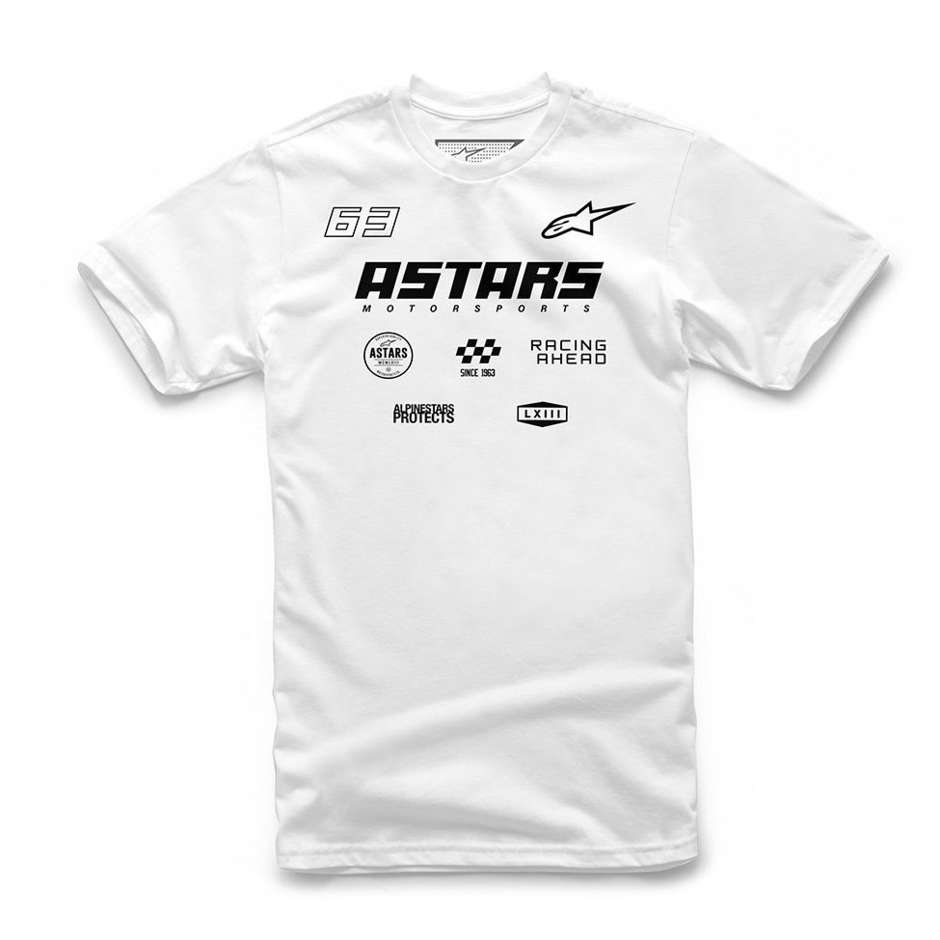 Alpinestars MULTI RACE TEE T-Shirt Weiß