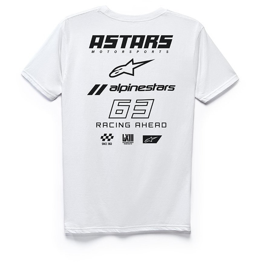 Alpinestars MULTI RACE TEE T-Shirt Weiß