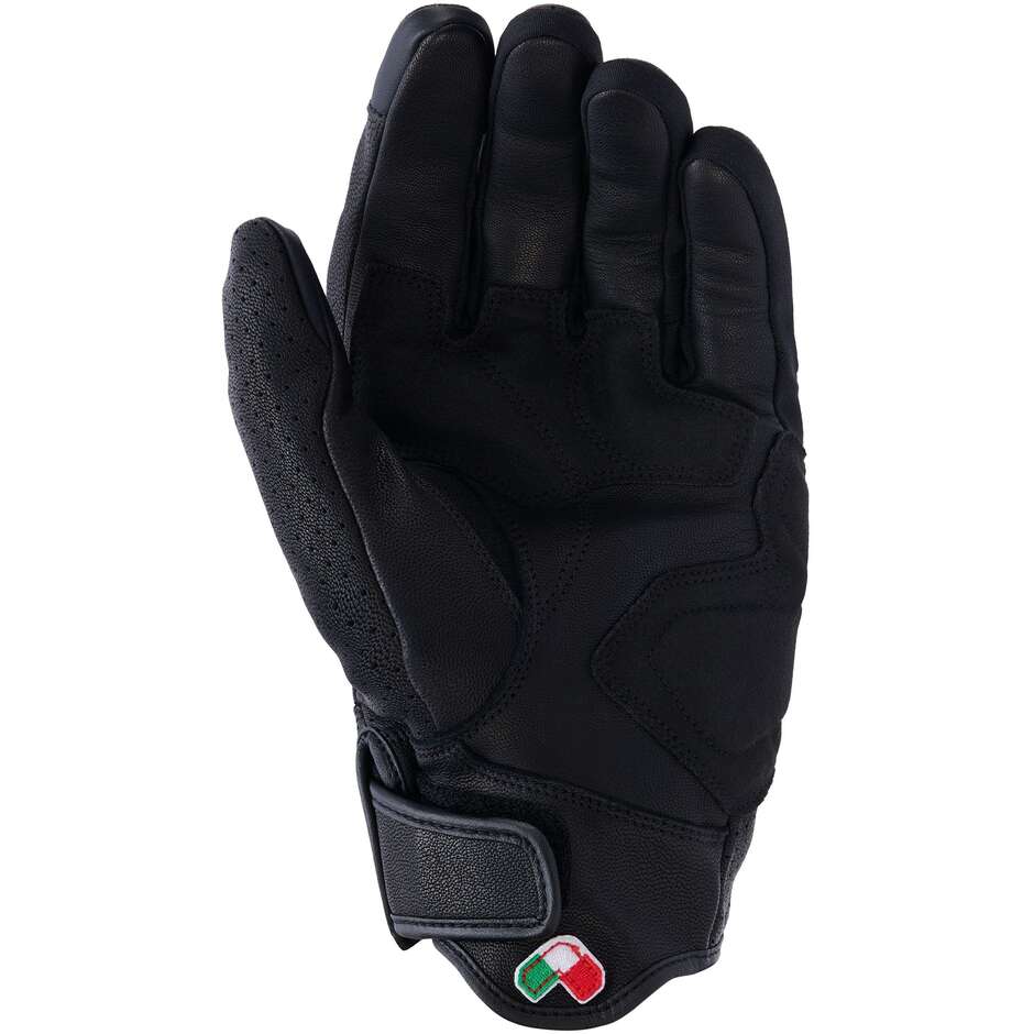 Alpinestars MUSTANG V3 LEATHER Motorcycle Gloves Black