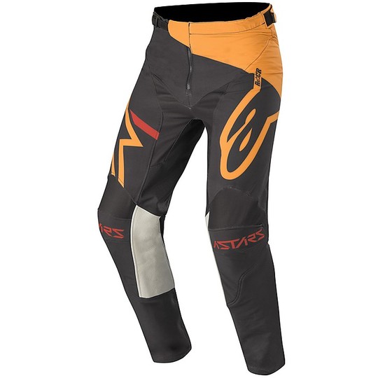 Alpinestars MX20 Racer Tech Compass Cross Enduro Motorcycle Pants Black Orange