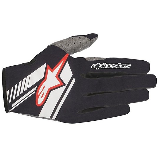 Alpinestars NEO Motorcycle Gloves Cross Enduro Black White