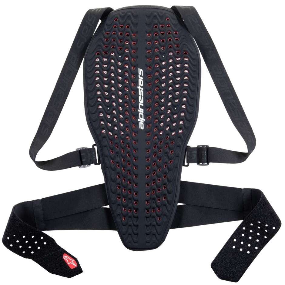 Alpinestars NUCLEON PLASMA BACKPROTECTOR Motorcycle Back Protector Black White Red