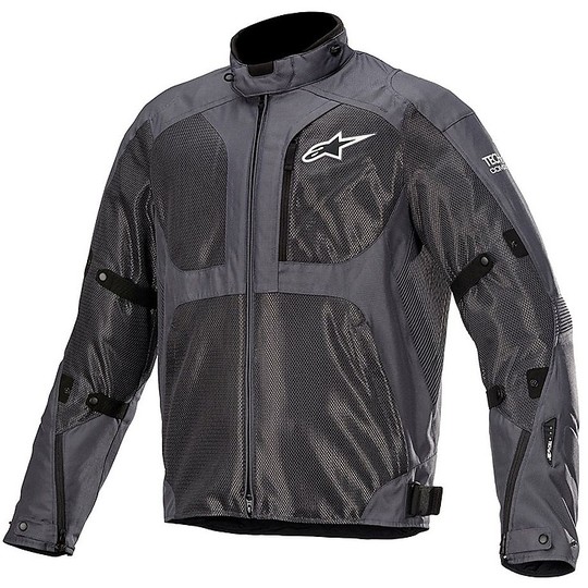 Alpinestars perforated motorcycle jacket TAILWIND AIR Waterproof Tech-Air Compatible Black