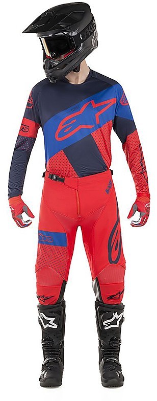 Alpinestars RACE TECH ATOMIC Cross Enduro Motorcycle Pants Red