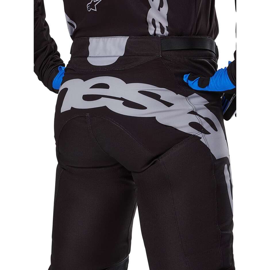 Alpinestars RACER GRAPHITE Cross Enduro Motorradhose Schwarz Grau