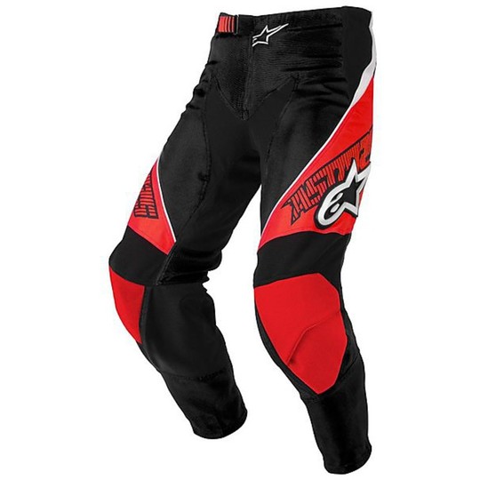Alpinestars RACER Pants Enduro pantalon de motocross Rouge Honda