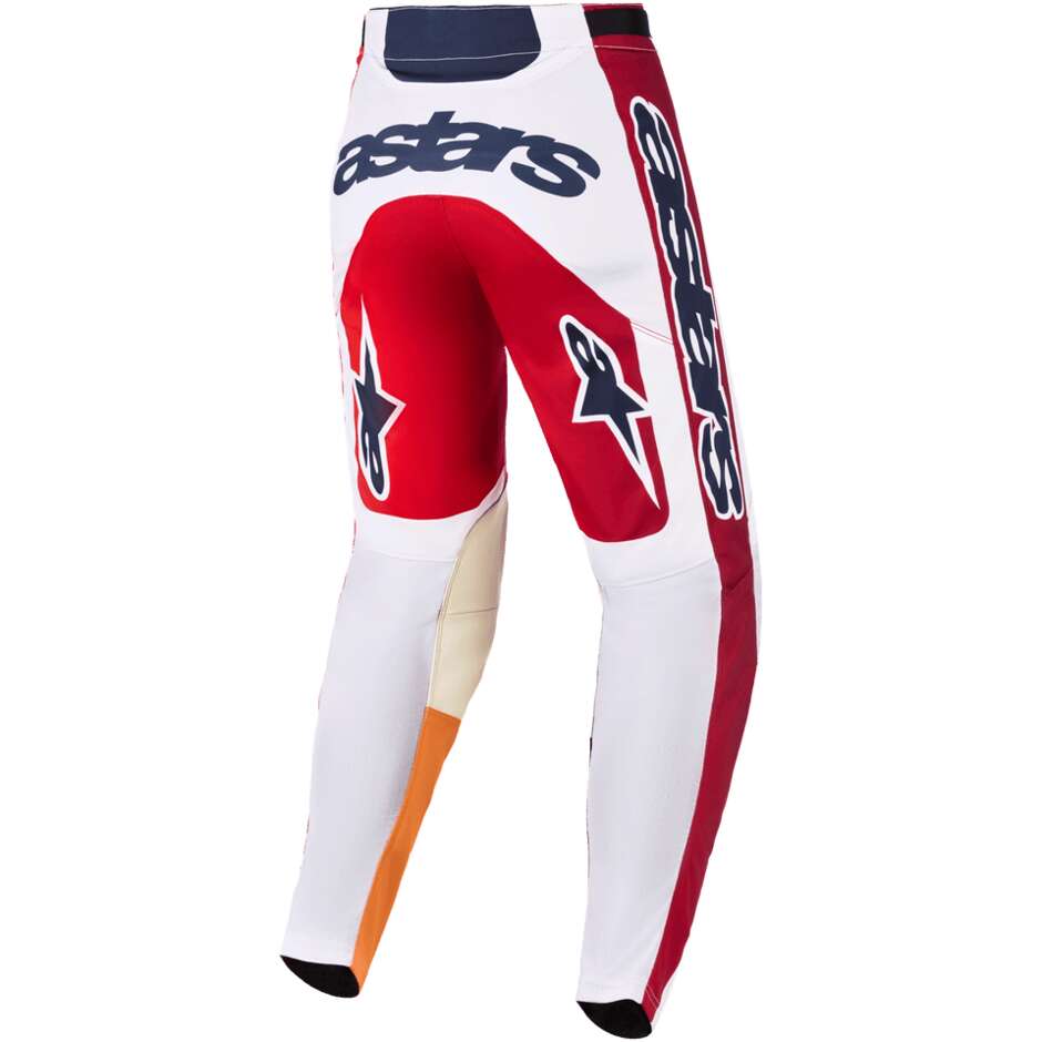 Alpinestars RACER PORTL Motocross Enduro Pants Red Light Grey Dark Grey