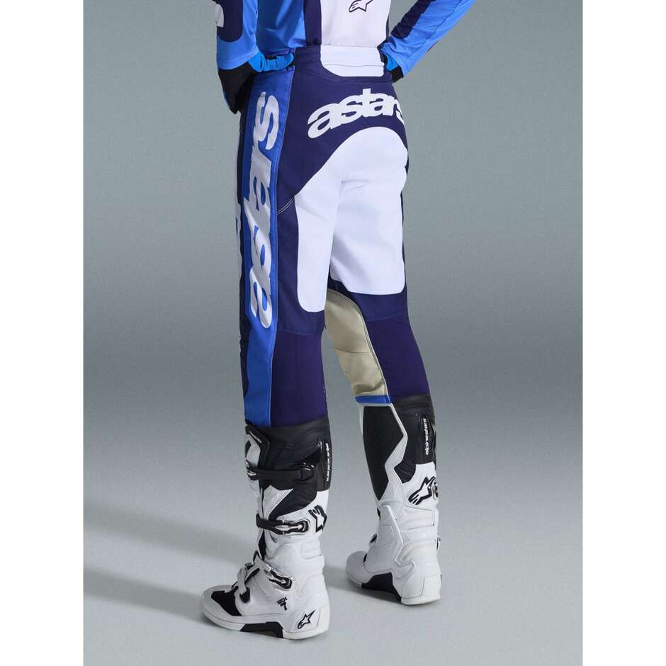 Alpinestars RACER RIWAY Cross Enduro Motorcycle Pants Blue White Light Blue