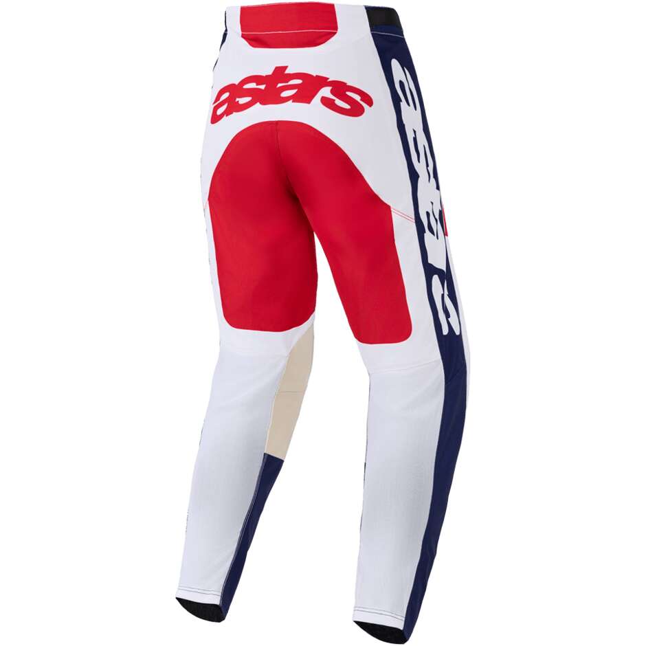 Alpinestars RACER RIWAY Cross Enduro Motorcycle Pants White Blue Red