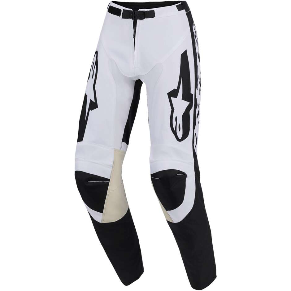 Alpinestars RACER RIWAY Motocross Enduro Pants White Black