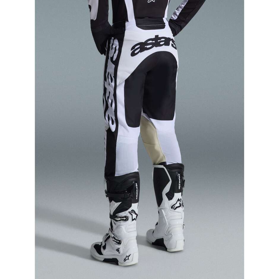 Alpinestars RACER RIWAY Motocross Enduro Pants White Black