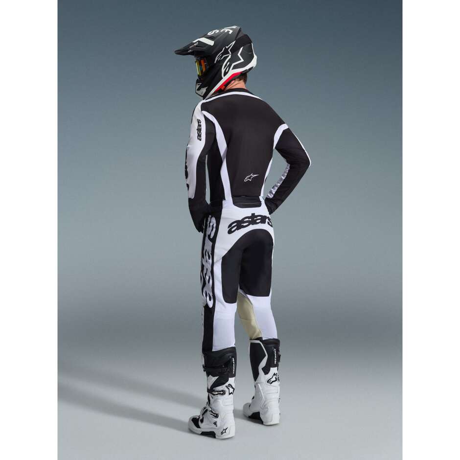 Alpinestars RACER RIWAY Motocross Enduro Pants White Black