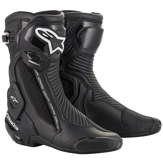 Alpinestars Racing Motorcycle Boots SMX PLUS v2 Black