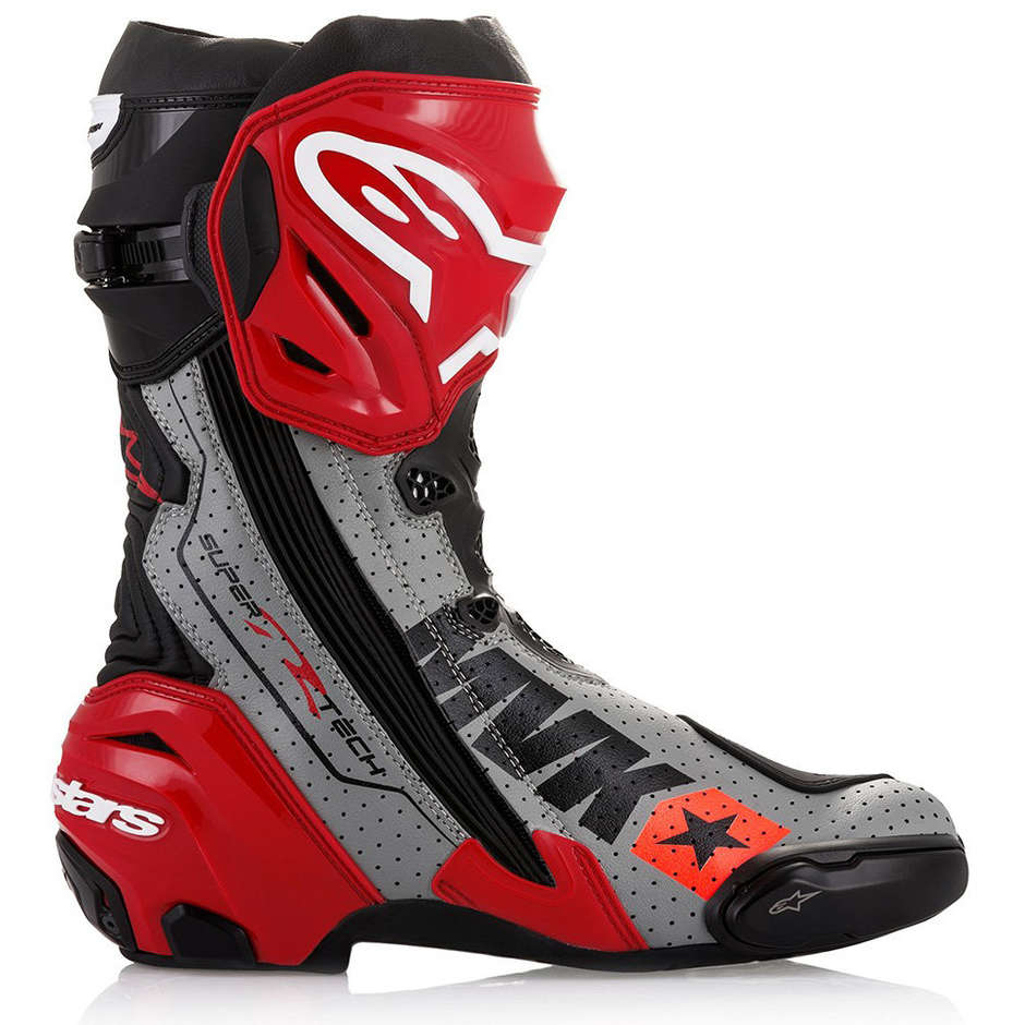 Alpinestars Racing SUPERTECH R Boot motorcycle boots Black