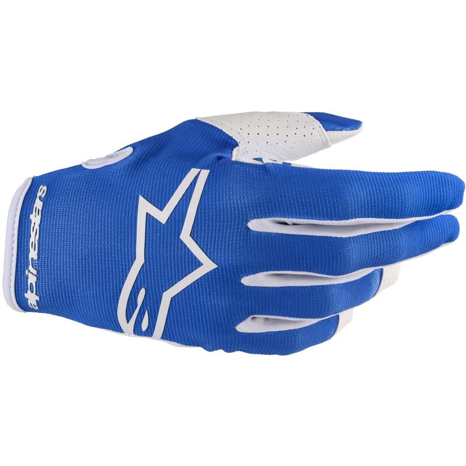 Alpinestars RADAR Blue White Cross Enduro Motorcycle Gloves