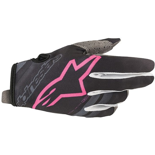 Alpinestars RADAR Navy Pink Fluo Motorcycle Enduro Gloves