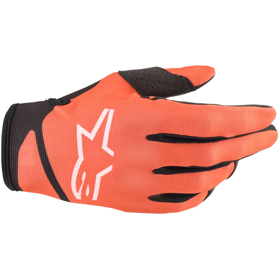Alpinestars RADAR Orange Black Cross Enduro Motorcycle Gloves