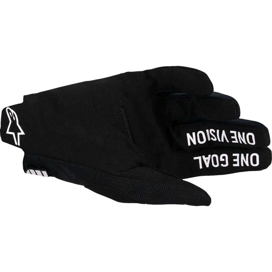 Alpinestars RADAR PRO Cross Enduro Motorradhandschuhe Schwarz Weiß