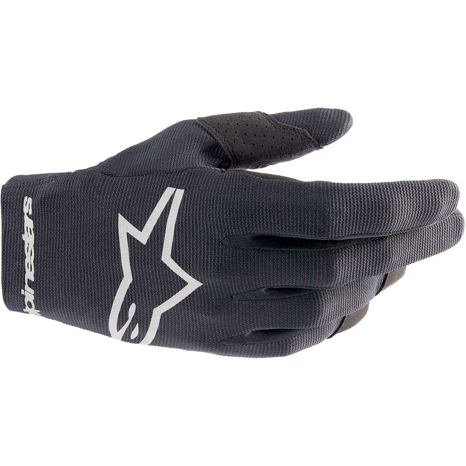 Alpinestars RADAR Schwarze Motorrad-Cross-Enduro-Handschuhe